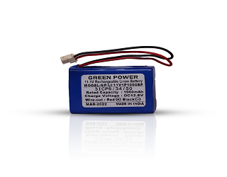 7.2V , 2200mAh Li-ion battery pack